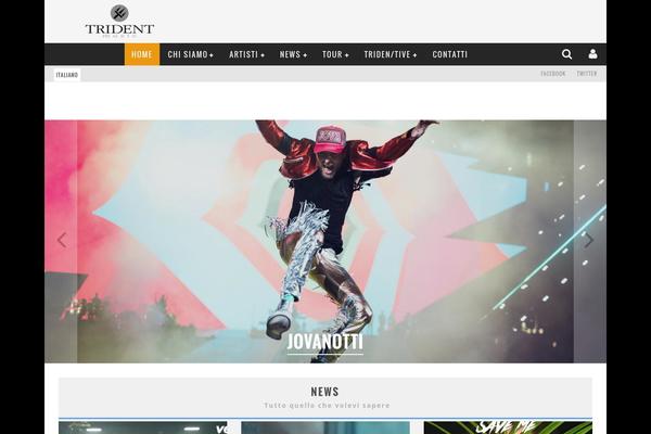 Valenti theme site design template sample