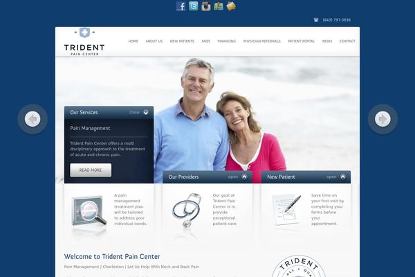 tridentpaincenter.com site used Painmanagement