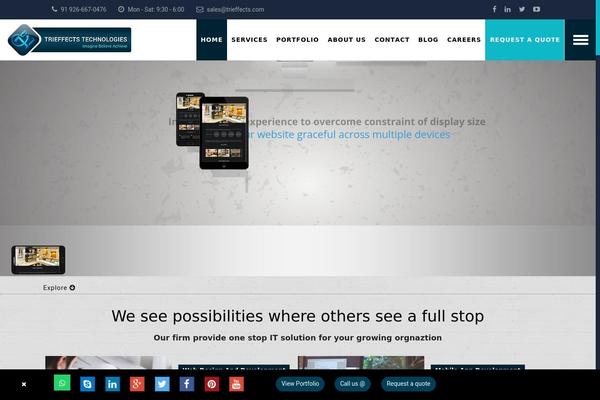Structure theme site design template sample