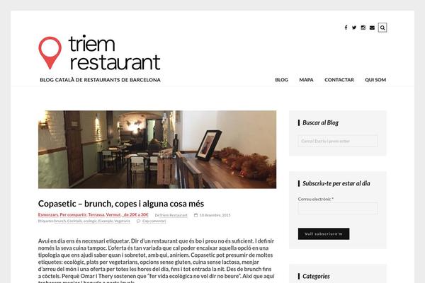 triemrestaurant.com site used Tulip