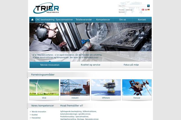 Stål theme site design template sample