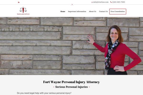 Thelaw theme site design template sample