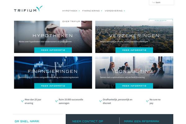 trifium.nl site used Understrap