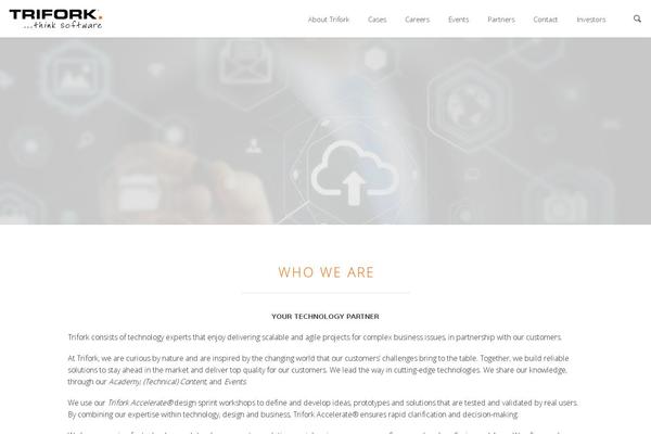 Blandes theme site design template sample