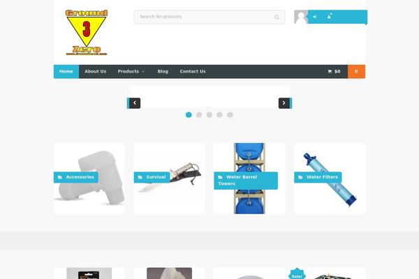 Superstore theme site design template sample