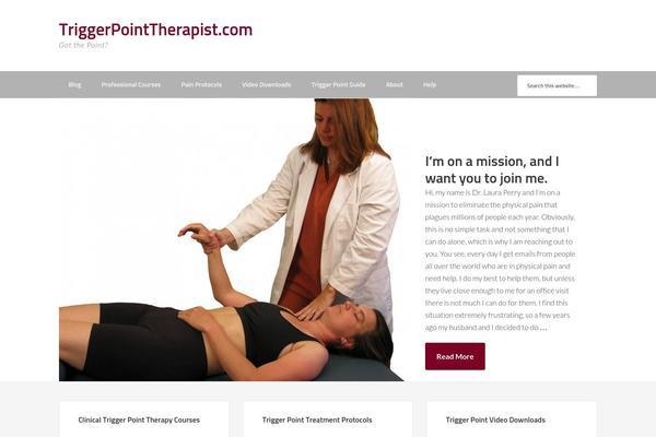 Enterprise Pro theme site design template sample