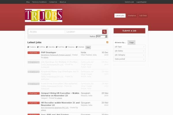 Site using Smooth Page Scroll to Top plugin