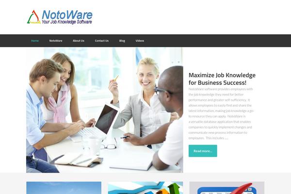 Enterprise Pro theme site design template sample