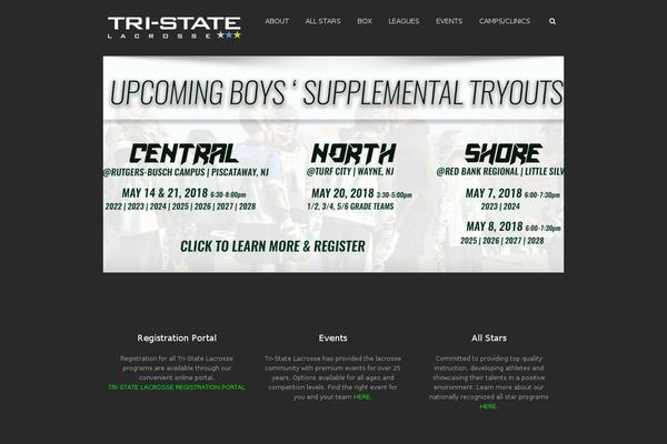 Site using The Events Calendar plugin