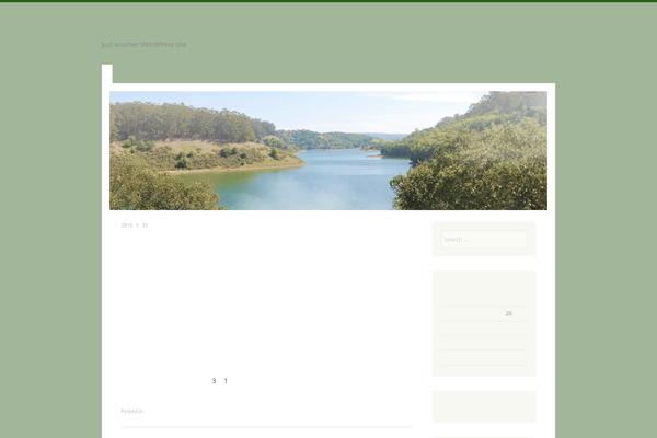 Misty Lake theme site design template sample