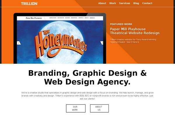trillioncreative.com site used Trillion