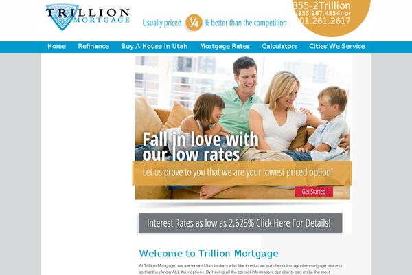 trillionmortgage.com site used Trillion