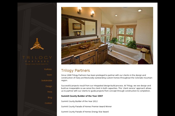 trilogybuilds.com site used Trilogy