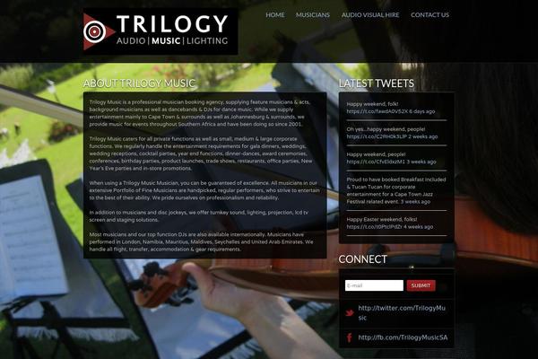 Unsigned theme site design template sample
