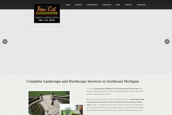 Glisseo theme site design template sample