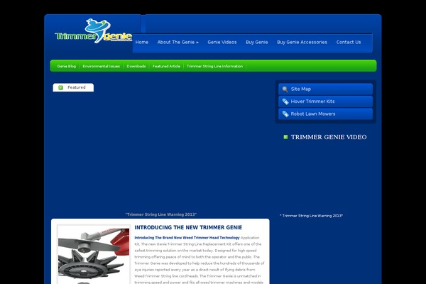 trimmergenie.co.uk site used Tidalforce