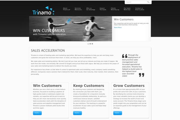 Dynamix theme site design template sample