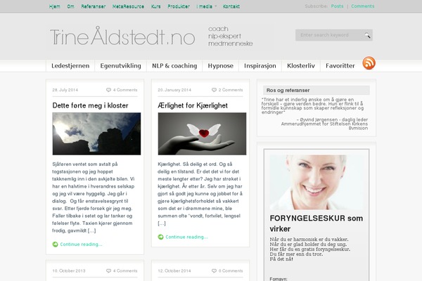 Fresh News theme site design template sample