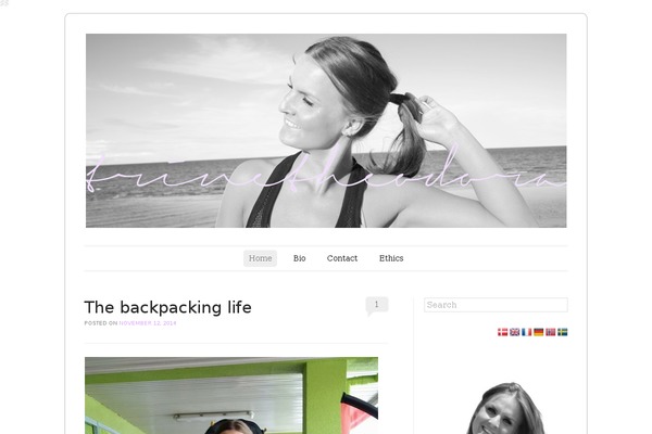 Forever theme site design template sample