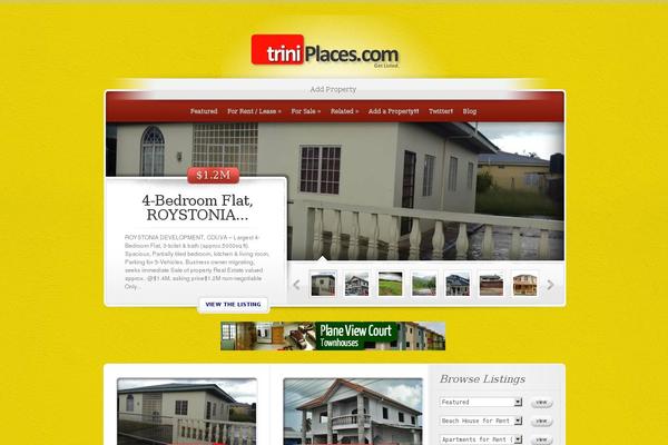 ElegantEstate theme site design template sample