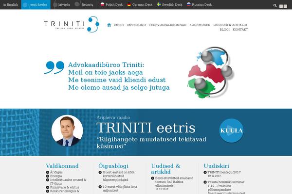 triniti.ee site used Wam