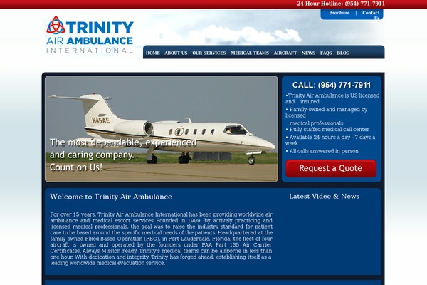 Site using Flash Video Player plugin