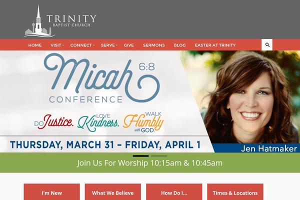 trinitybaptist.org site used Lunar-lemon-theme