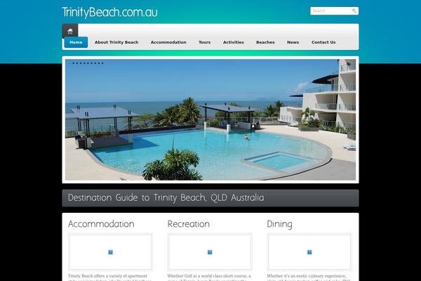 Trinity theme site design template sample