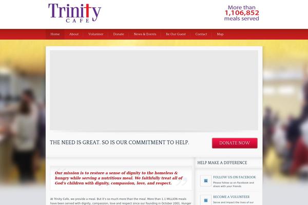 The-cause theme site design template sample