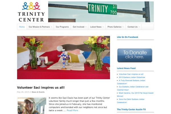 Site using WordPress Thumbnail Slider plugin