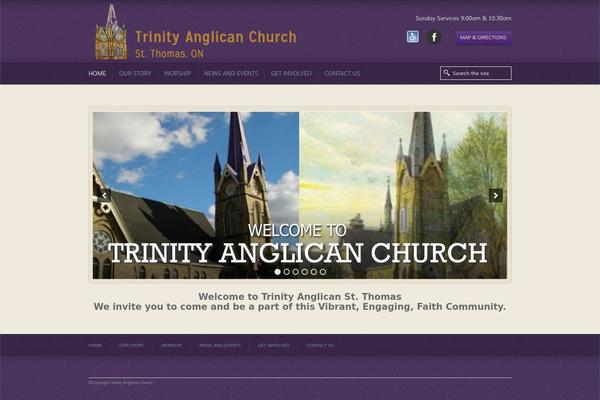 Antioch theme site design template sample