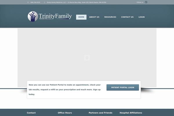 Medicate theme site design template sample