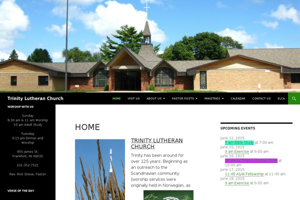 Site using church_admin plugin