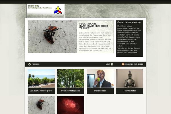 Aperture theme site design template sample
