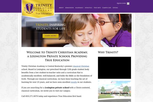 Tca theme site design template sample