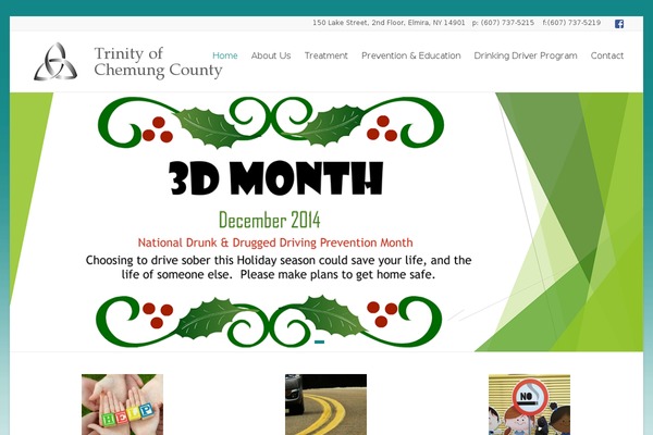 trinityofchemungcounty.org site used Spacious Pro