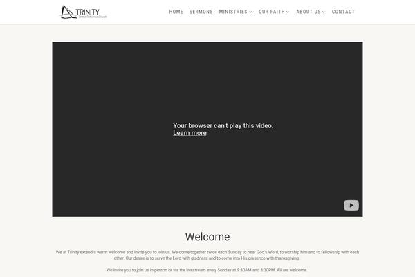 Site using Sermonaudio-widgets plugin