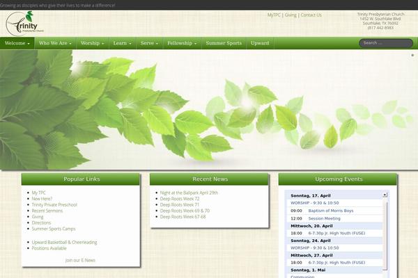 Site using WP Float plugin