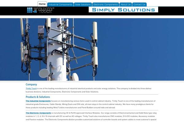 trinitytouch.com site used Wordpress_theme