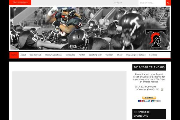 Site using Weather Underground plugin