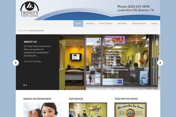 trinityvisioncenter.info site used Executive Pro Theme