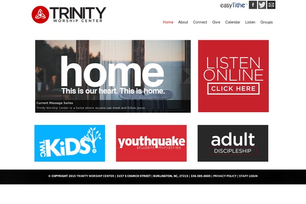 Outreach theme site design template sample