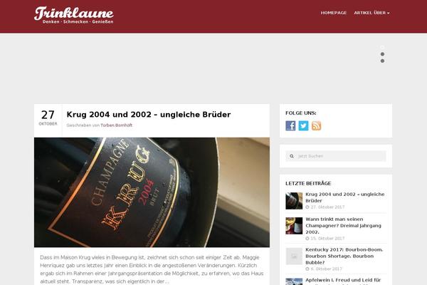 Twenty Twenty theme site design template sample