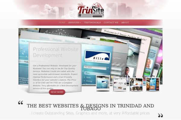 SimplePress theme site design template sample
