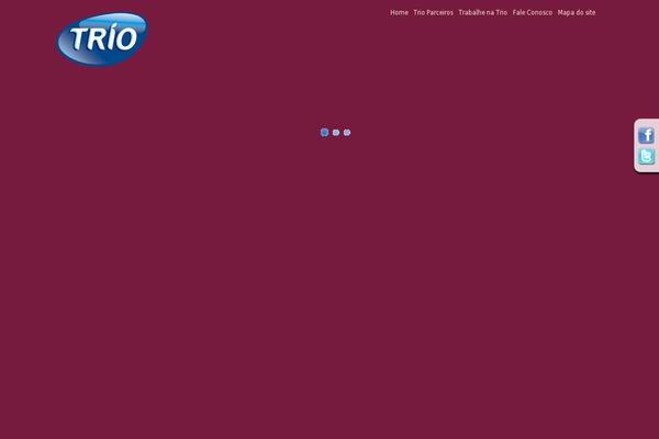 Trio theme site design template sample