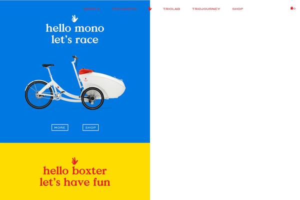 triobike.com site used Triobiketheme