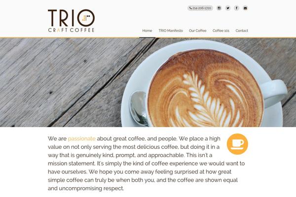 Stack theme site design template sample