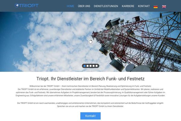 Starkers theme site design template sample