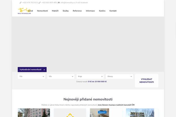 WP Residence theme site design template sample