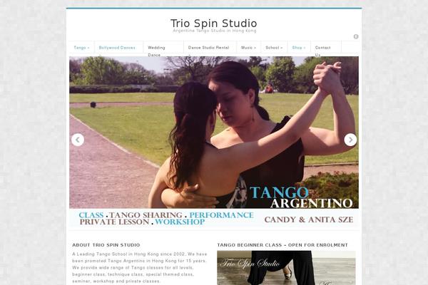 InterStellar theme site design template sample